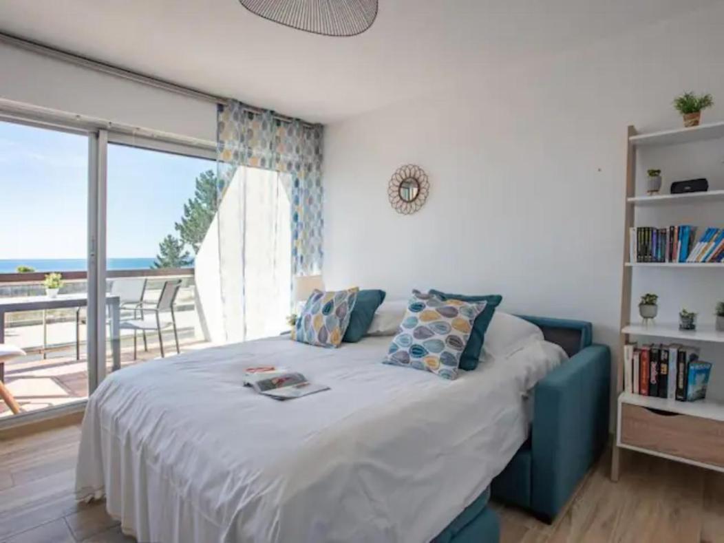 Carnac : Appt 4 P. Face Mer Vue Exceptionnelle Exterior foto